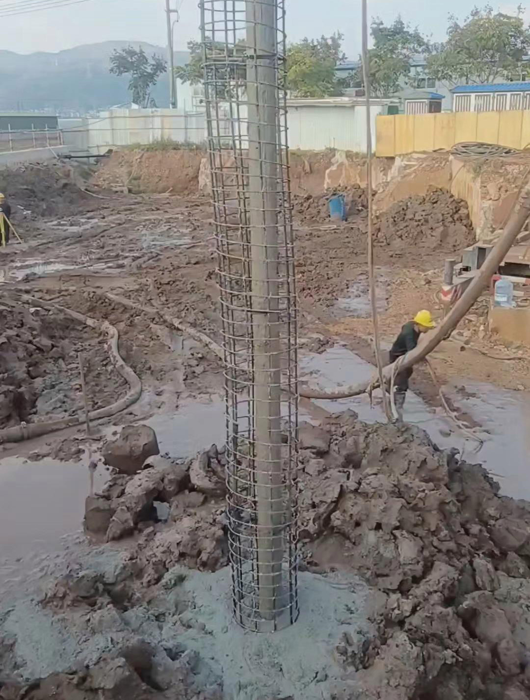 郑州荥阳长螺旋钻孔压灌桩